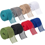 Holiday Party Packaging Dark Color 1-1 Ring Wired Code Fabric Ribbon Decoration Craft Ribbon 40 Chri