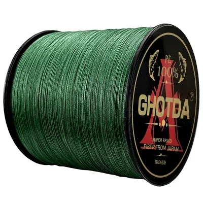 X12ลวด PE แข็งแรง4สียาว300-500ม. เอ็นตกปลาถัก PE ทนทานสำหรับตกปลาน้ำจืดน้ำเค็มกลางแจ้ง