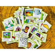 Build A SENTENCE LEARNING MATERIALS SET FOR KIDS TO LEARNING ENGLISH