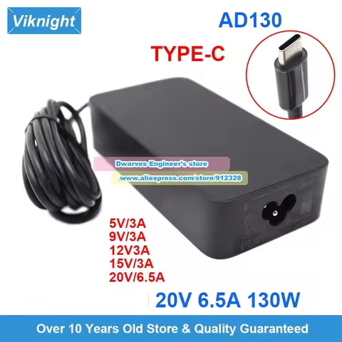 New Genuine 20V 6.5A 130W Smart AC Adapter AD130 Charger for Xiaomi AD130 Pro X 15 14 TIMI Redmi Boo