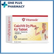 VITAMODE CalciVit D3 Plus K2 Tablet 60's [EXP 06/2027]
