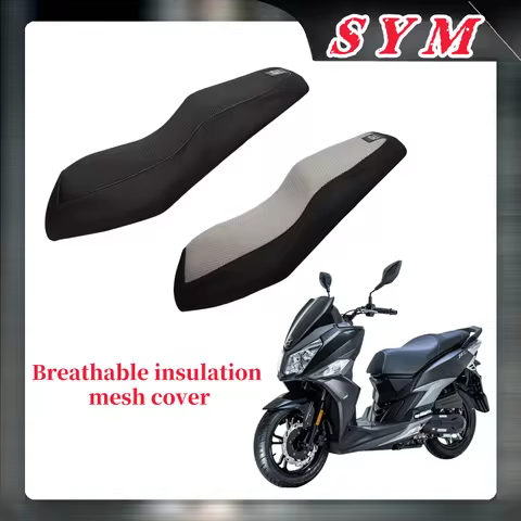 Suitable for Motorcycle Sym Jet 14 Evo 125 150 200 Protective Seat Cover Nylon Fabric Breathable Ins