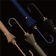 燙金紀念款 自動直傘 超潑水 禮物 雨傘 長傘 戶外 防水