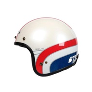 Wony Zeus 385C P.Whi K63 Red Retro Helmet
