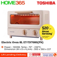 Toshiba Electric Oven 8L ET-TD7080(PN)