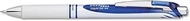 Pentel Bl77pwc Energel Rtx Retractable Liquid Gel Pen.7Mm, White/Blue Barrel, Blue Ink, 1 Each