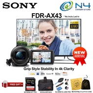 Sony FDR-AX43A FDR-AX43A 4K Handycam with built-in Gimbal (SONY MALAYSIA WARRANTY) ( 1+1 Year Sony M