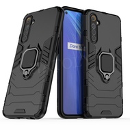 CASE REALME 6 RUGGED ARMOR ROBOT TRANSFORMER STANDING IRING