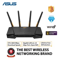 ASUS TUF-AX4200 TUF Gaming AX4200 Dual Band WiFi 6 Router with 2.5Gbps port, AiMesh (Replace RT-AX58U ) Asus SG Warranty
