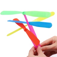 40 Pcs Plastic Dragonfly Toy Bamboo-Copter Bamboo Dragonfly Toy Multi-Colored Great Party Favors for