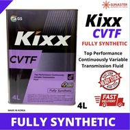 Kixx CVTF Fully Synthetic 4L Minyak CVT Toyota CVTF-TC CVTF-FE Nissan NS2 NS3 Honda HMMF HCF2 Mitsub