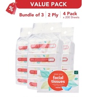 RedMart Facial Tissue Paper Soft Pack Value Pack - 3 Pack