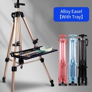 【Free Shipping】 easel stand for painting Tripod easel Painting stand Tray for easel painting
