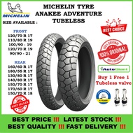 TAYAR  MICHELIN ANAKEE ADVENTURE -  90/90-21, 120/70-19, 150/70-17, 170/60-17, 110/80-19, 150/70-18 
