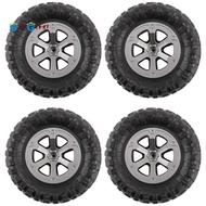 4Pcs 73mm Tire Tyre Wheel for  C14 C24 B24 B36 MN D90 MN-90 MN99S FY003 FY004 RC Car Upgrade Parts A