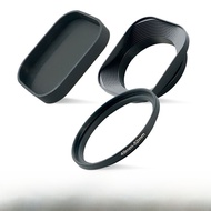 NiYi Focus | Universal Aluminum Alloy Square Lens Hood Metal Fits YongNuo Lenses 37 39 405 43 46 49m