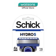 SCHICK Hydro 5 Refill (7 Hydrating Gel Pools + 5 Blades with Skin Guard) 4s