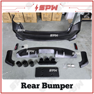 Honda Civic FE (2022-2025) FL1 FL5 FL6 Type-R Bodykit Front Rear Bumper Body Kit Front Lip Side Skir