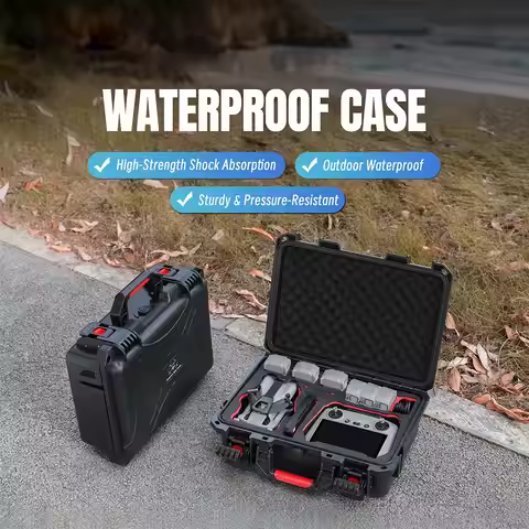 Hard Case For DJI MINI 5 Pro Drone Controller Parts Waterproof Carrying Case For DJI MINI 5 Pro Dron