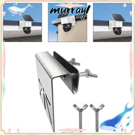 MURRAY Wall Mount Bracket, Channel Mount Wall Mount Gutter Bracket, Raingutter Bracket Metal Gutter 