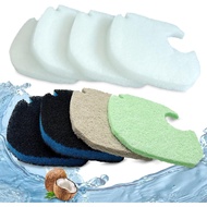 8 Pack Upgraded Filter Pads for AMOSIJOY Aquarium Canister Filter; White Floss, Removing Ammonia and
