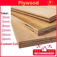 Maju papan plywood custom DIY Papan tebal Plywood potong ikut saiz plywood custom cut custom made