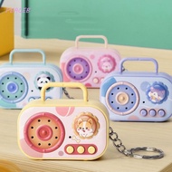 PEACEB Voice-Changing Recorder Keyring, Can Record Musical Cassette Recorder Retro Tape Recorder Key