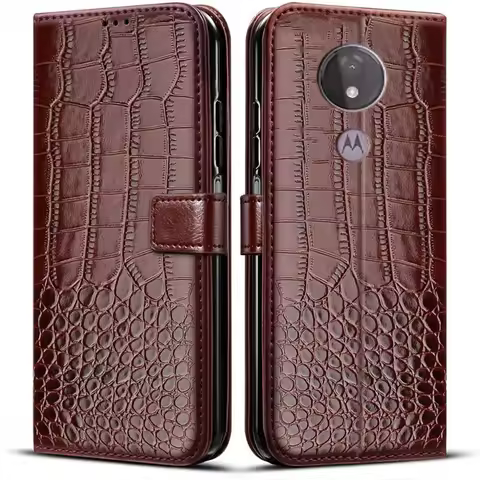 Flip Leather Case For Motorola Moto G7 Power G7 Play G 7 G6 G8 Plus E5 G6 Z4 E6 Play Card Holder Cov