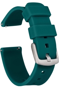 GadgetWraps 16mm Silicone Watch Band Strap with Quick Release Pins – Compatible with Fossil, Skagen,