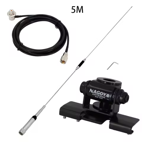 SL16-J/M Male PL-259 NAGOYA NL-770R Dual Band VHF/UHF 144/430MHz 3.0/5.5 dBi High Gain Amateur Car R