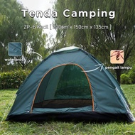 tenda camping dewasa 4 orang tenda kemping tenda hikking serbaguna muat 4 sampai 5 orang