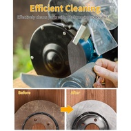 Wire Brush for Grinder - 6 Inch Fine Crimped Wire Wheel for Bench Grinder with 1/2" and 5/8" Arbor, 