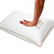 Fluffy Firm Hotel Pillow. 2500g. Premium 5 Star Hotel Egyptian Pillow . Cooling for Extra Support