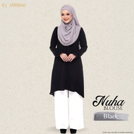 El Jannah Blouse Nuha Black