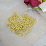 9 nails or gold eyepin nails