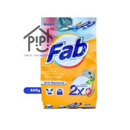 Fab Laundry Detergent Powder Anti-Bacterial 660g