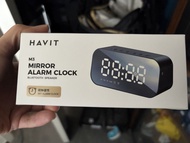 HAVIT M3 鏡面鬧鐘藍牙喇叭 收音機