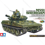 TAMIYA 56043 1/16 R/C U.S. Airborne Tank M551 Sheridan Full-Option Kit รถบังคับทามิย่าแท้
