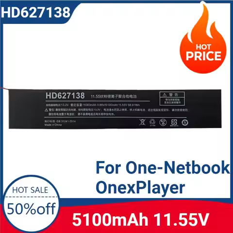 New High-quality Laptop Battery For One-Netbook OnexPlayer 1S ONEXR-B10 I7-1195G7 Handheld Game Play