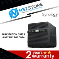 SYNOLOGY DISKSTATION DS423 4 BAY NAS 2GB DDR4 - SYN-DS423