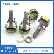 4Pcs/lot 148 Type Single Inner Bend Foot Potentiometer B10K B50K 3-Pin Half Shaft Length 25MMF