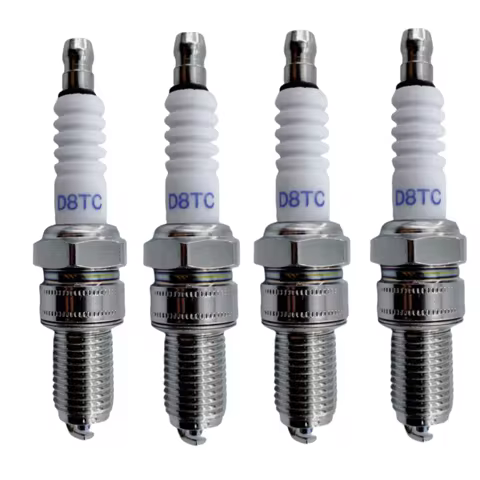 4 Pack D8TC Spark Plug Replace NGK 2120 D8EA for 125cc 150cc 200cc 250cc 4 Stroke Engine ATV Motorcy