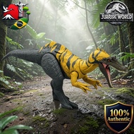 [Mattel] Jurassic World Roaring Keratoscopus Dinosaur Action Figure, 32.5 cm, Ages 4+, Yellow, JCL66