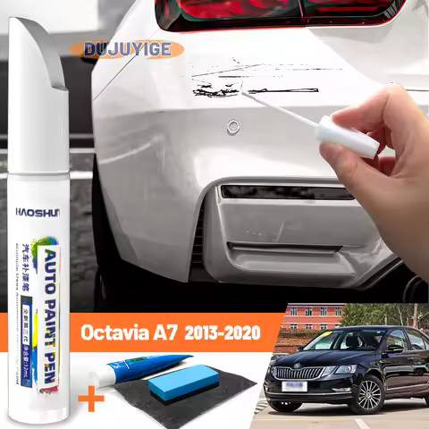 Car Paint Pen Paint Care Scratch Repair Wax Painting Scratch Remover For Skoda Octavia A7 5E MK3 201