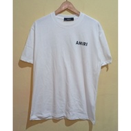AM1R1 PRINT TEXT TSHIRT WHITE