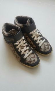 Coach sneakers monogram brown/beige 啡波鞋#sellyourcloset