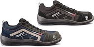 SPARCO 0751842NRNR Safety Shoes, URBAN EVO Size 42, Color Black 0751842NRNR