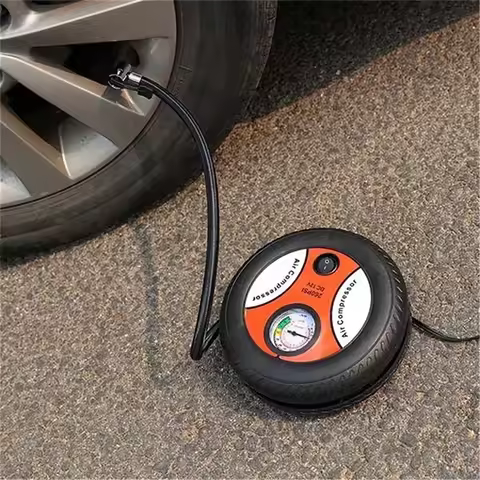 12V Car Tire Inflatable Pump Car Air Compressor Tire Inflator Air Pump 260psi Auto Tyre Inflator Pum