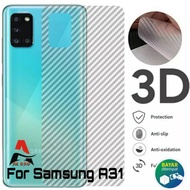 Garskin Carbon Samsung Galaxy A31 Back Screen Protector Skin