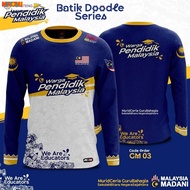 BATIK DOODLE WARGA PENDIDIK MALAYSIA 3D NEW MERDEKA TSHIRT Personalized